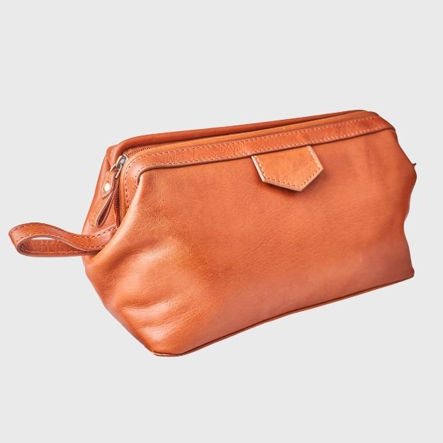 Leather Washbag